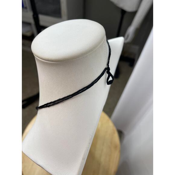 Insect pendant necklace on black cord gothic unusual jewelry costume - Picture 5 of 14